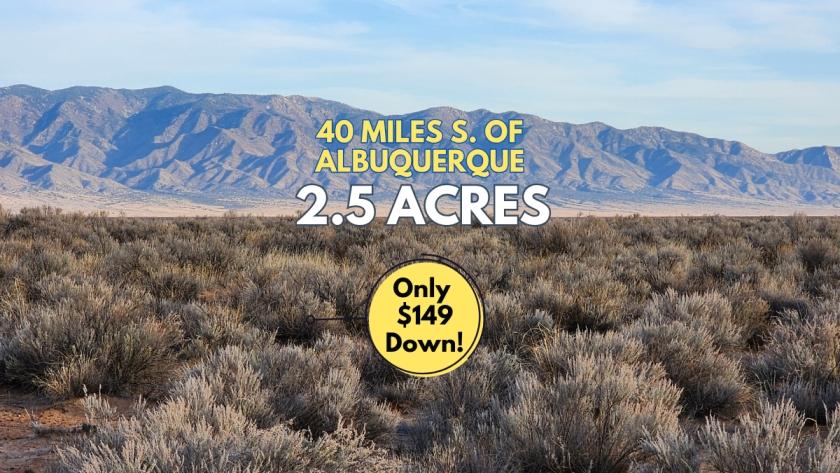 2.5 Acres for Sale in Belen, New Mexico