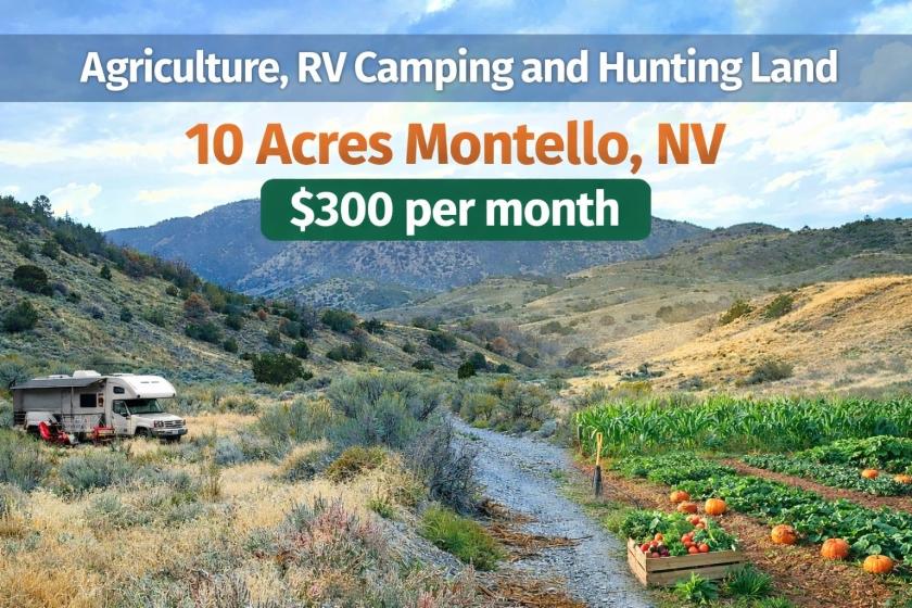 10 Acres for Sale in Montello, Nevada