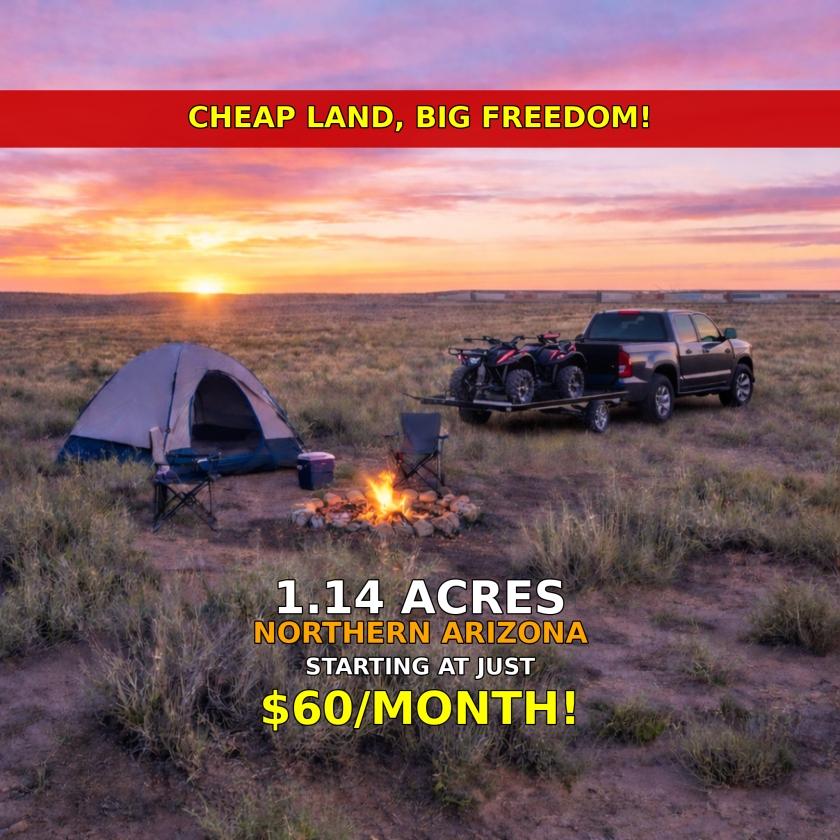 1.14 Acres for Sale in Holbrook, Arizona